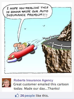 facebook post for insurance agent